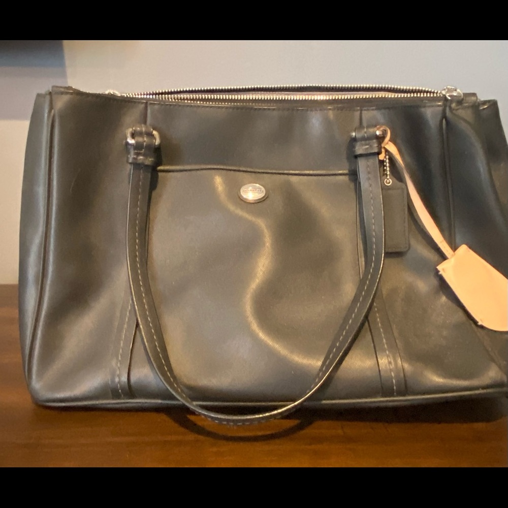 Coach black purse
